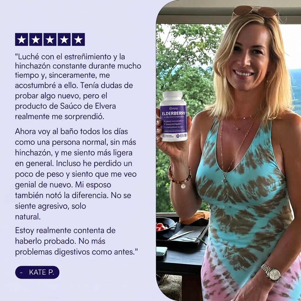 Complejo de Soporte Intestinal con Saúco, Zinc y Vitamina C