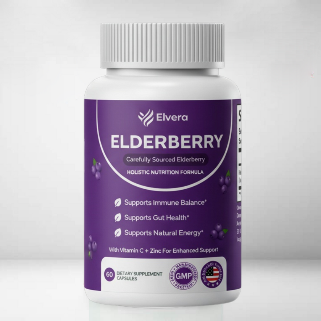 Elvera Elderberry Complex with Zinc & Vitamin C